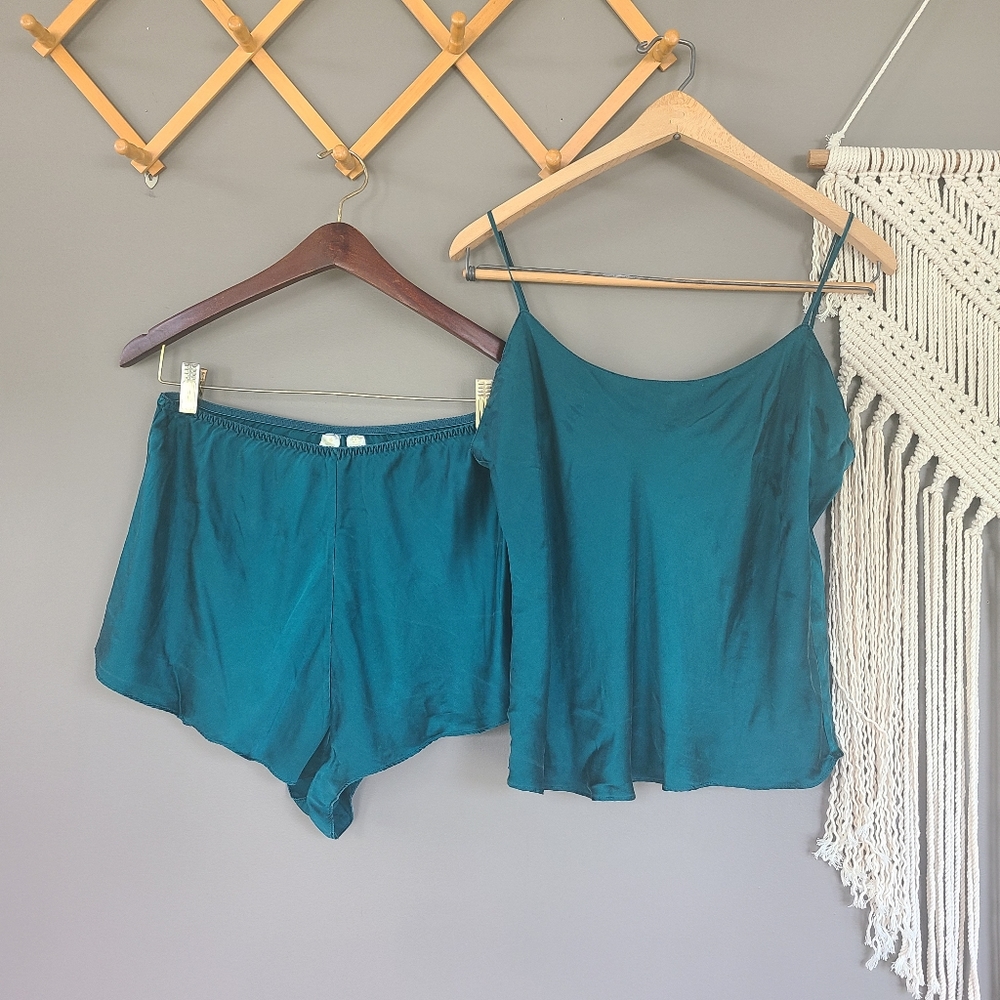 Vintage | Victoria's Secret Silk Sleep Set L